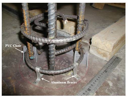 Figure 45: Details of the bottom of the column.