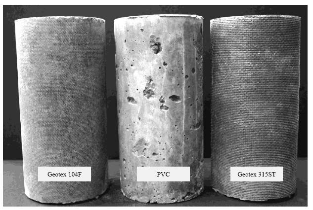 Figure 37: The effect of mold on quality of quality of concrete finish.
