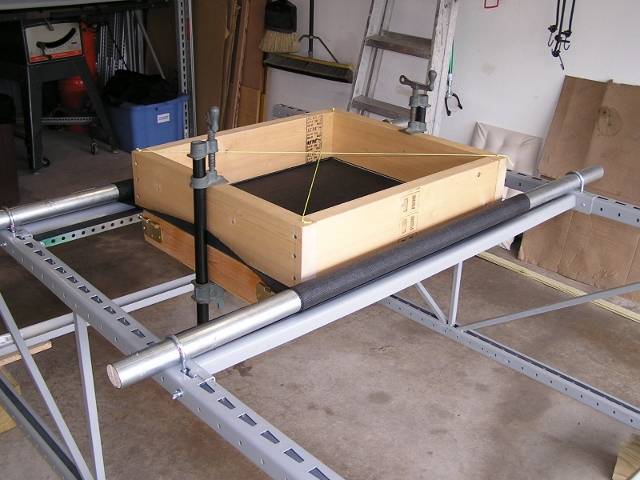 Figure 4: Test Frame with Curb.